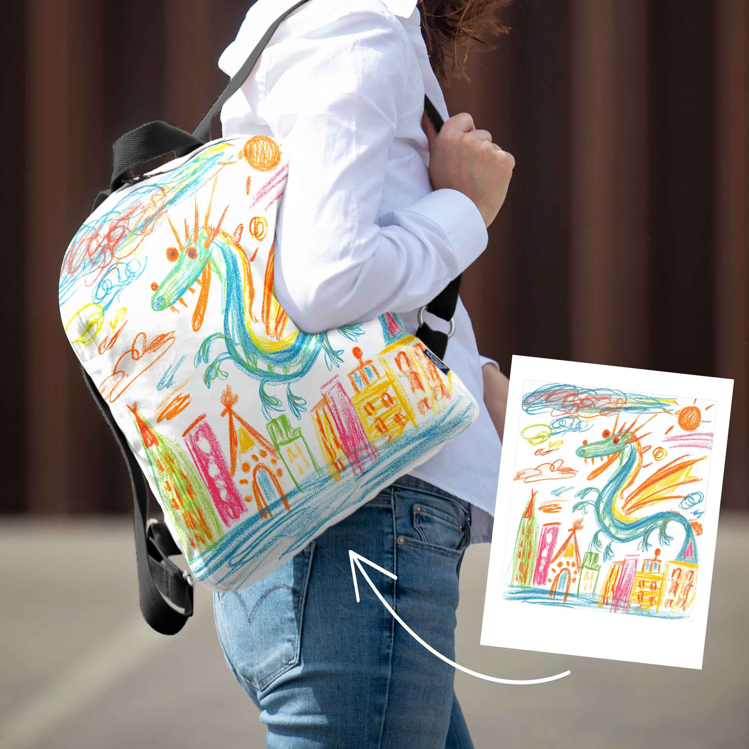 Backpack No. 2+ with your photo