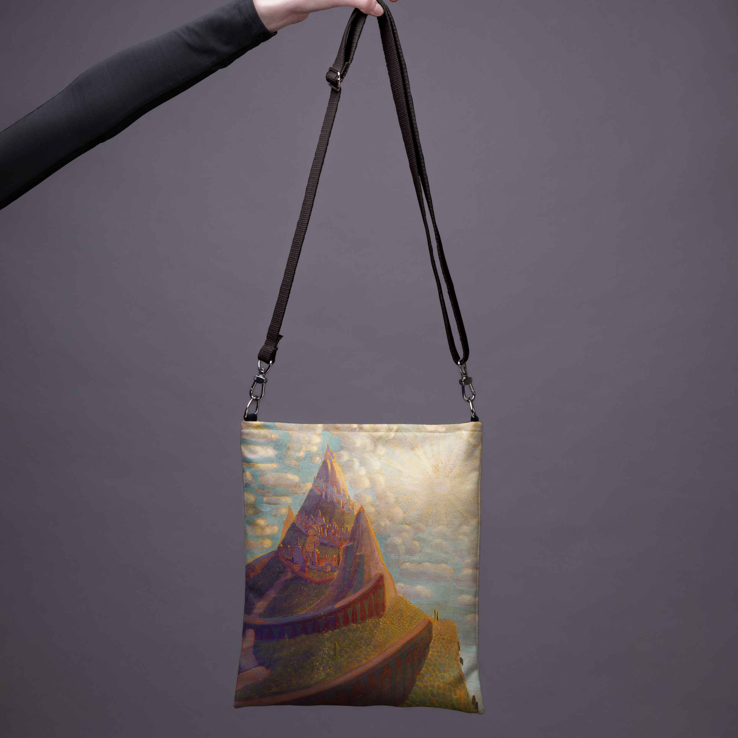 Shoulder bag M. K. Čiurlionis "Castle Tale"