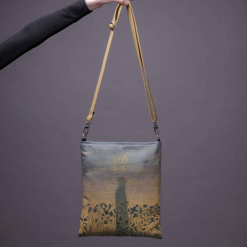 Rankinė per petį  M. K. Čiurlionis „Saulė eina Mergelės ženklu