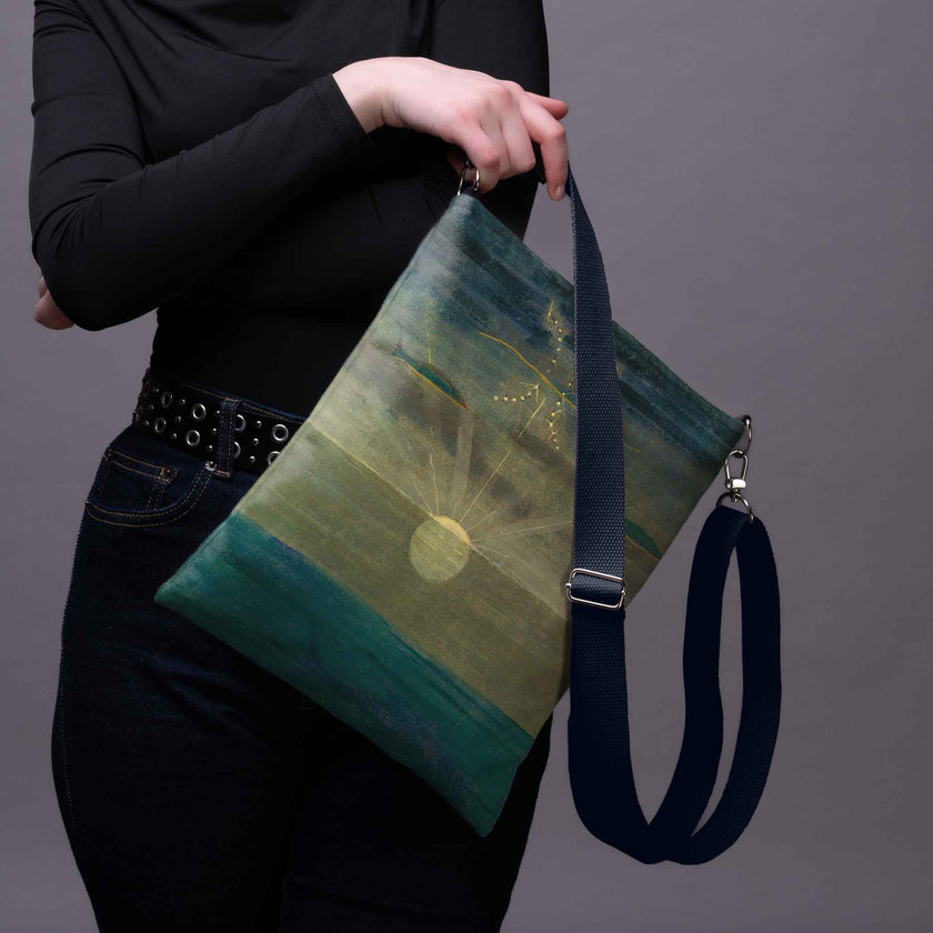 Rankinė per petį  M. K. Čiurlionis „Saulė eina Žuvų ženklu