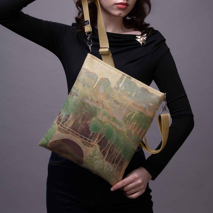 Rankinė per petį  M. K. Čiurlionis „Pavasario motyvas