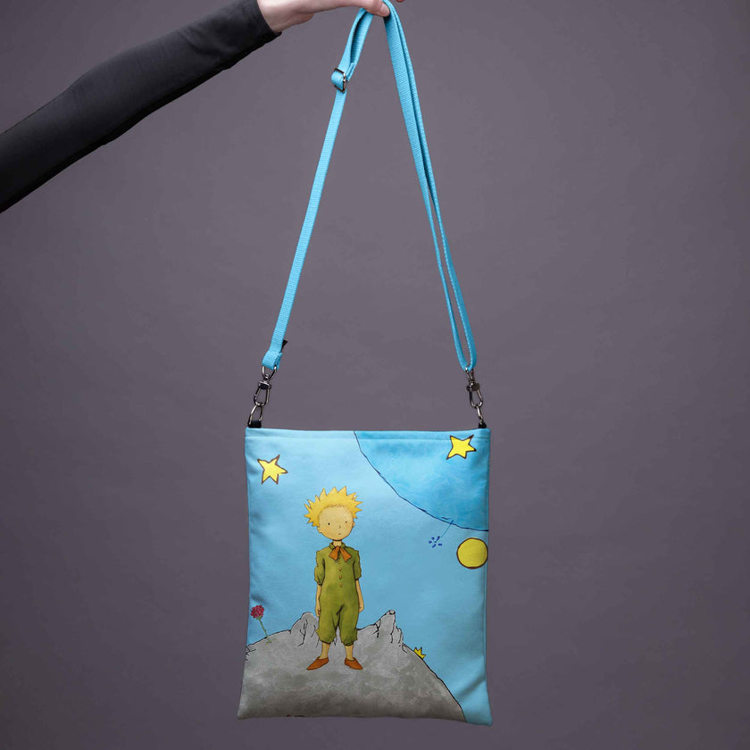 Rankinė per petį Antoine de Saint-Exupéry Mažasis princas „Planeta