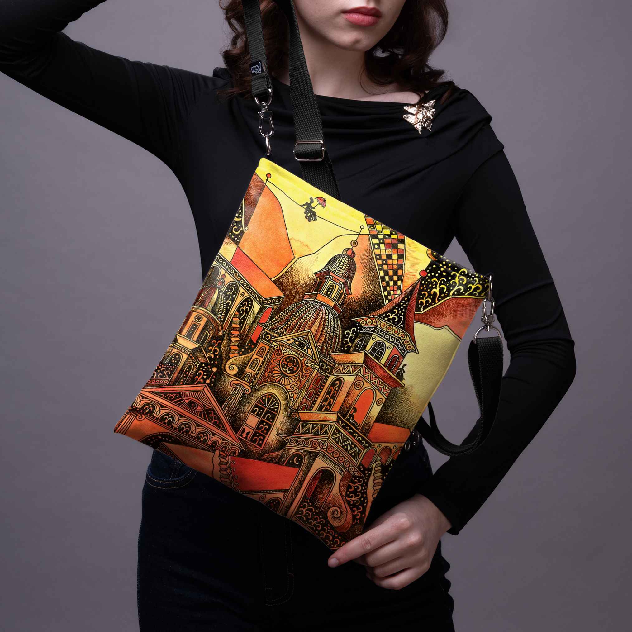 Shoulder bag Aušra Čapskytė "City of Lille"