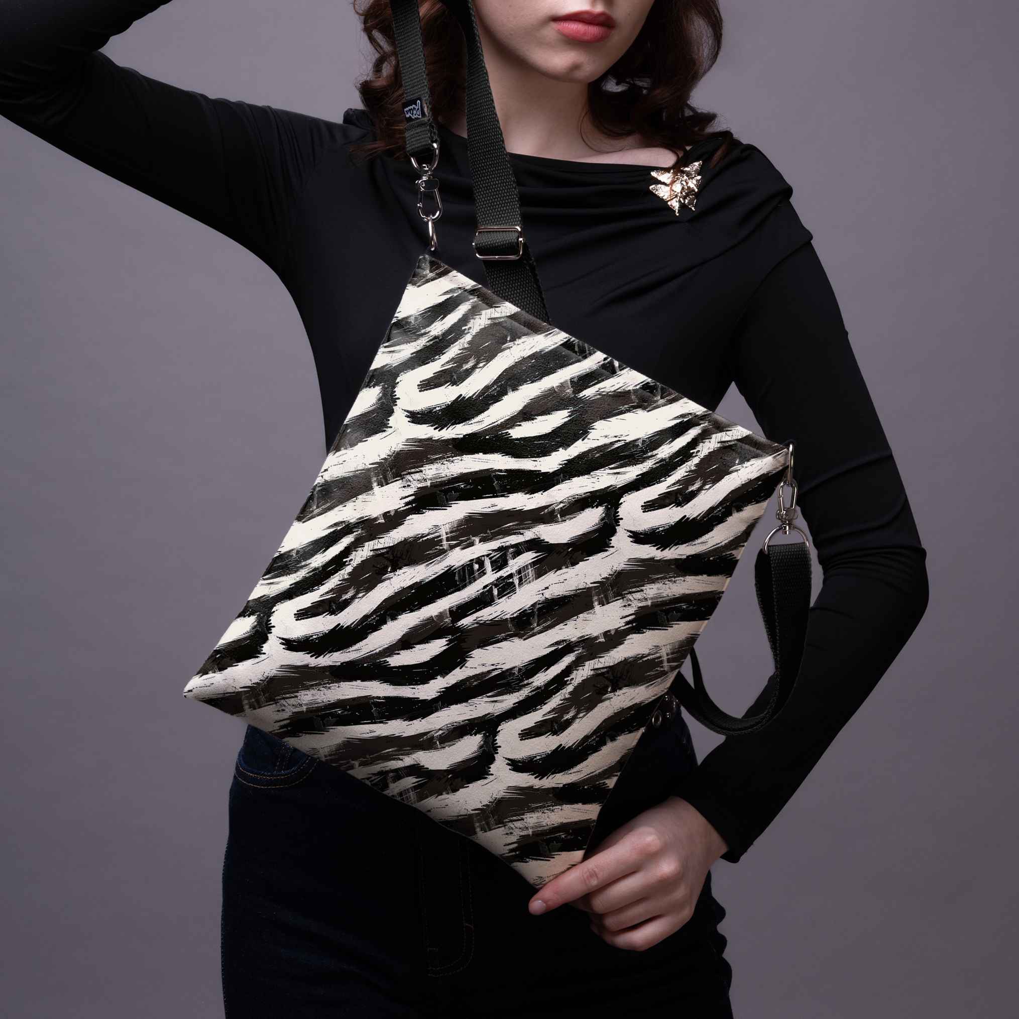 <tc>Shoulder bag Classy "Zebra"</tc>