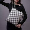 Classy Houndstooth Shoulder Bag