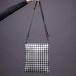 Classy Houndstooth Shoulder Bag