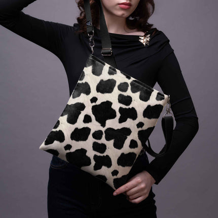 Rankinė per petį Classy „Karvės raštas