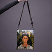Rankinė per petį Frida Kahlo „Self-Portrait with Thorn Necklace and Hummingbird