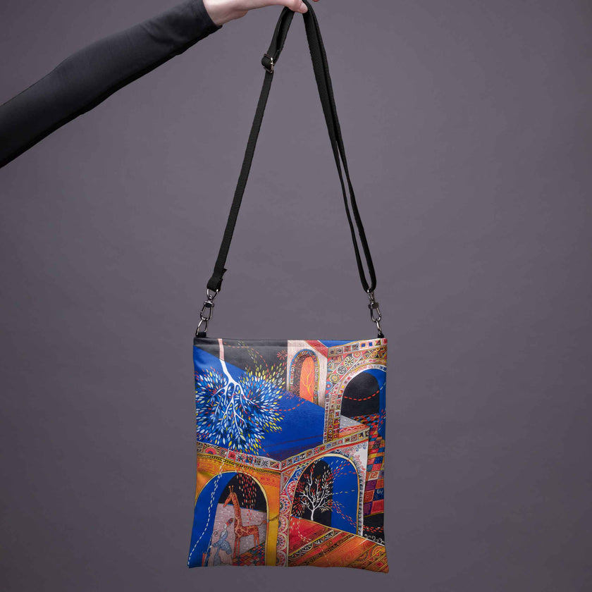 Rankinė per petį Aušra Čapskytė „Oranžinis miestas