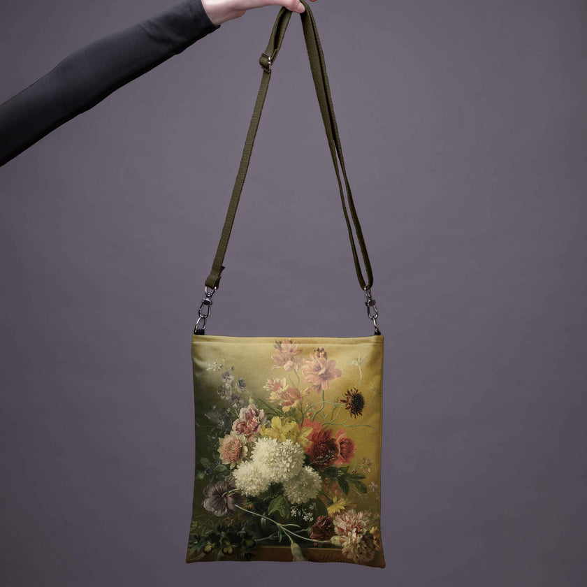 Rankinė per petį Gregorius van Os „Still Life with Flowers