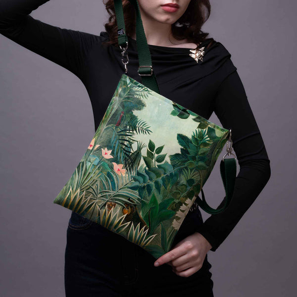 Shoulder bag Henri Rousseau "The Equatorial Jungle"