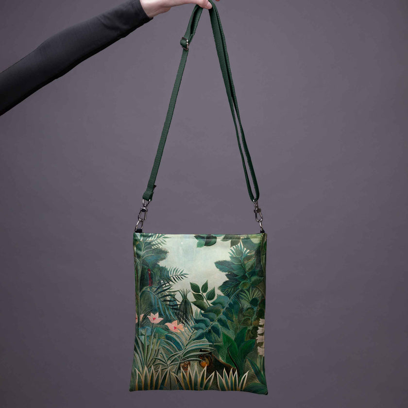 Rankinė per petį  Henri Rousseau „The Equatorial Jungle