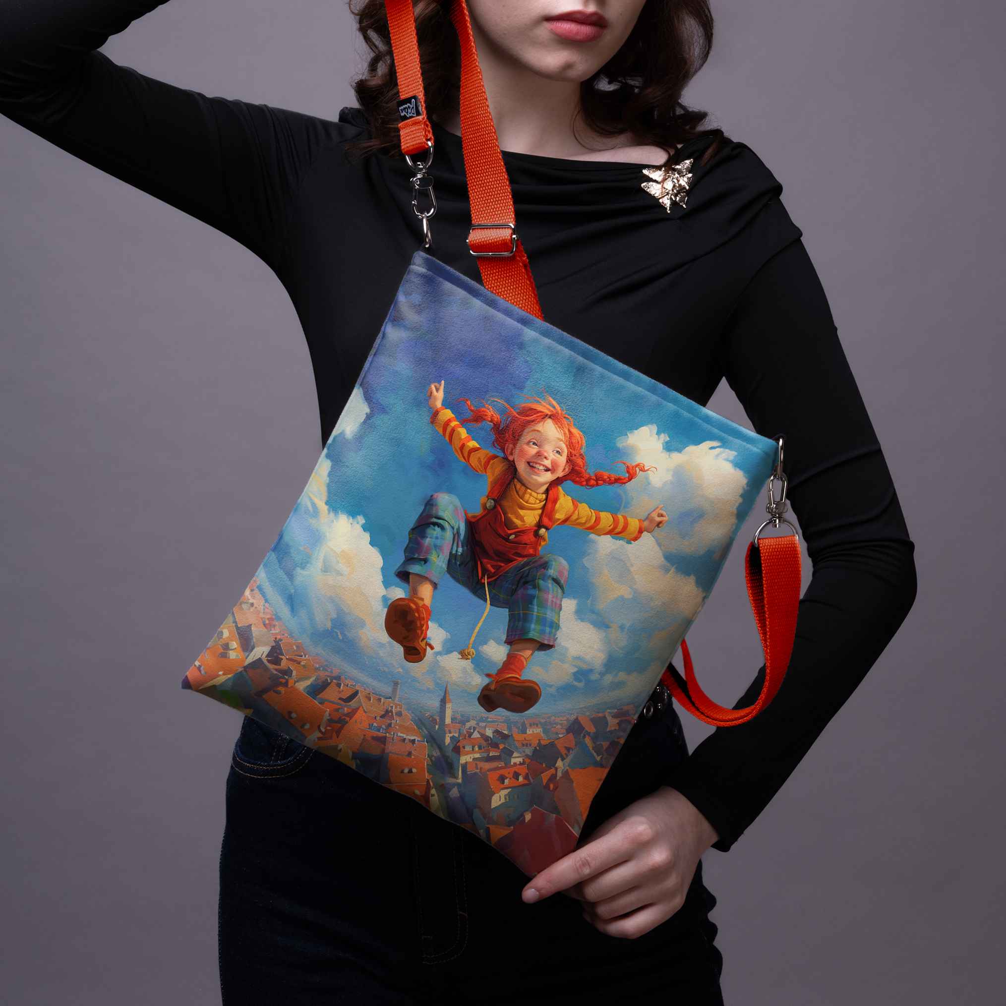 <tc>Shoulder bag Imagine "Pippi Longstocking"</tc>