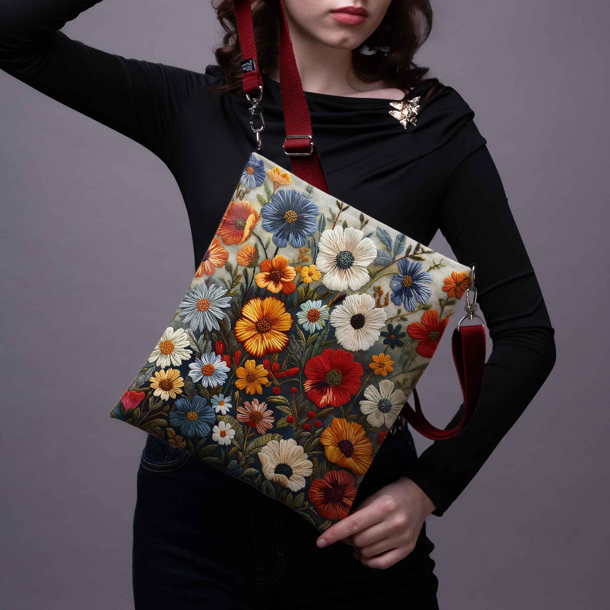 <tc>Shoulder bag Imagine "Thread flowers"</tc>