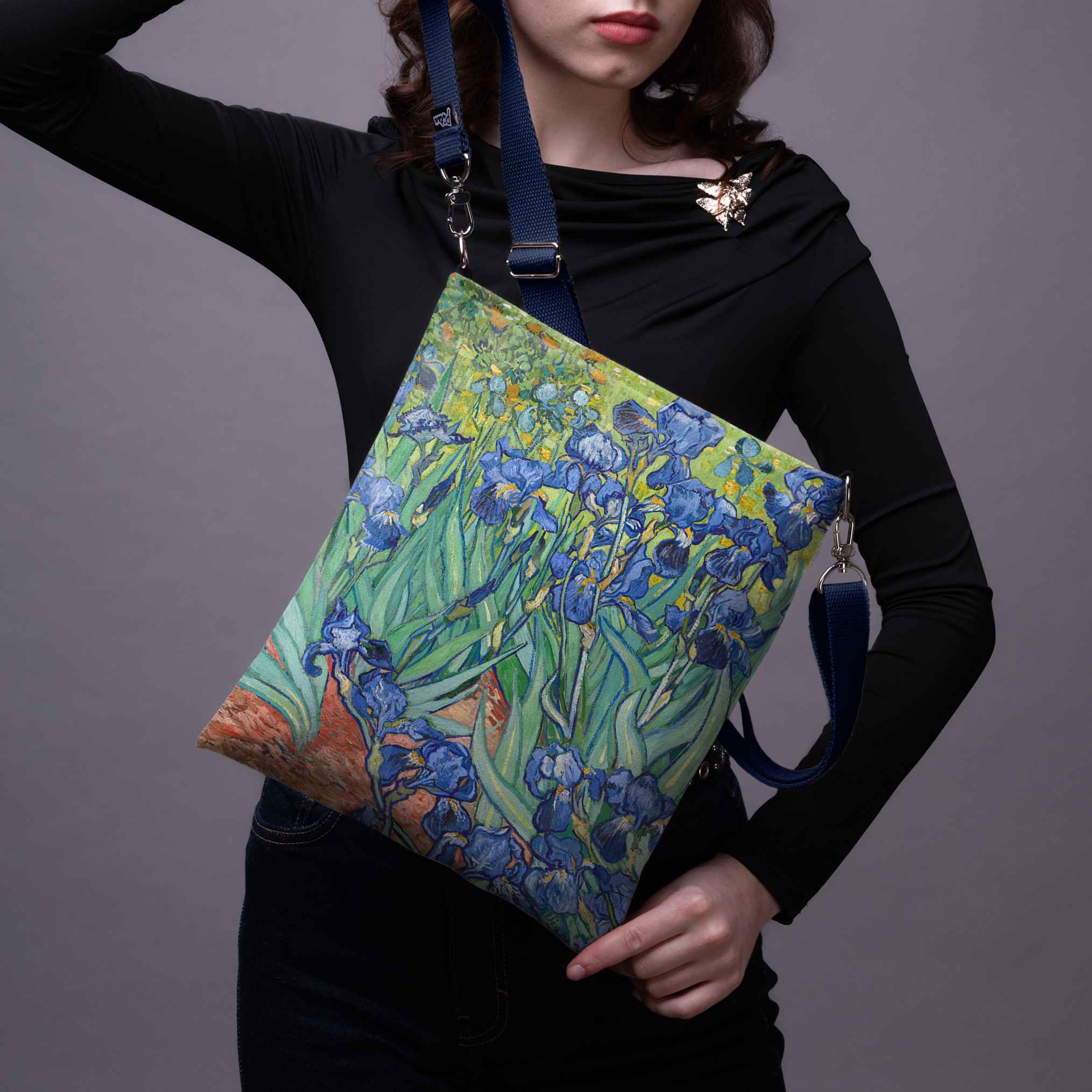 Shoulder bag Vincent van Gogh "Irises"