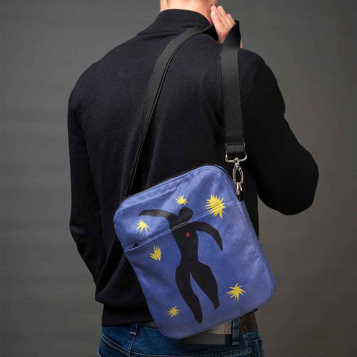 Vyriška rankinė per petį premium Henri Matisse „Icarus“