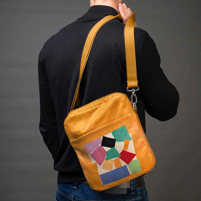 Vyriška rankinė per petį premium Henri Matisse „The Snail“