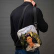 Men’s Premium Crossbody Bag M. K. Čiurlionis „Towers