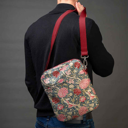 Vyriška rankinė per petį premium William Morris „Cray