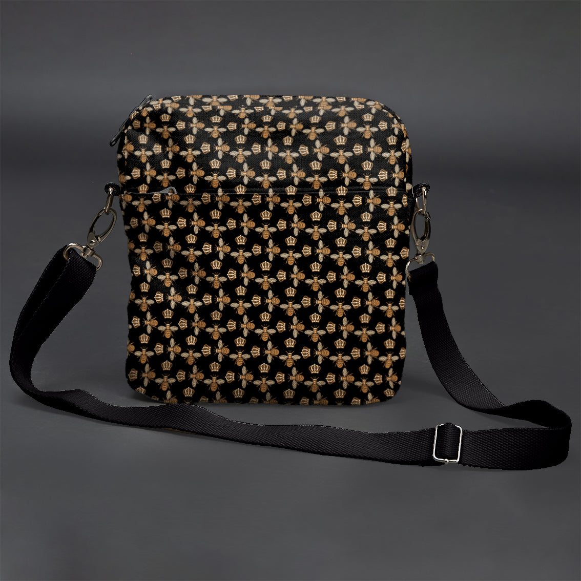 Vyriška rankinė per petį premium „Bitės“