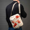 Men’s Premium Shoulder Bag Flowers 