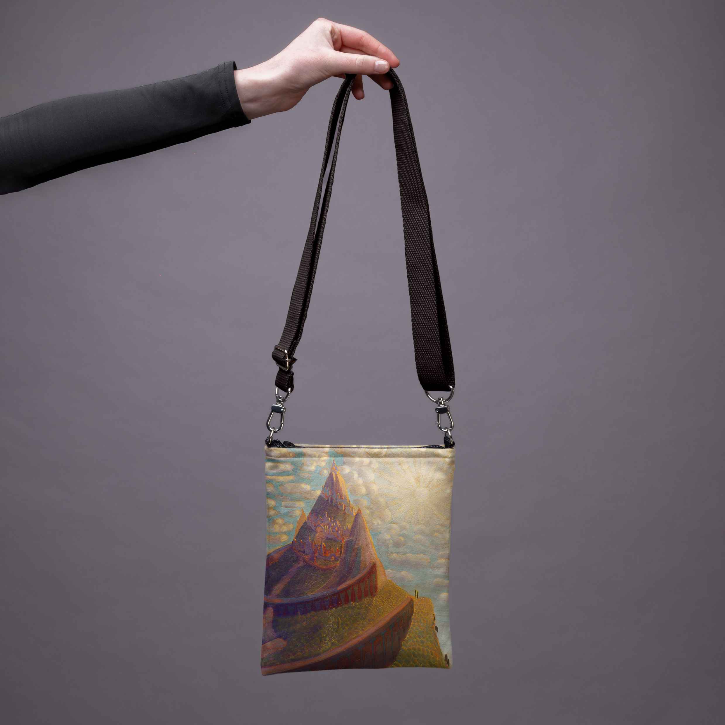 Shoulder bag M. K. Čiurlionis "Castle Tale"