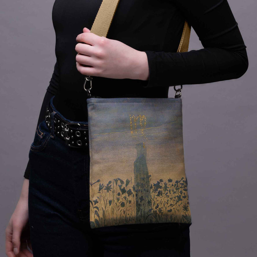 Rankinė per petį  M. K. Čiurlionis „Saulė eina Mergelės ženklu