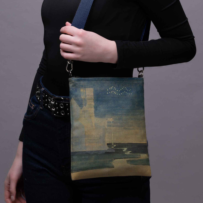 Rankinė per petį  M. K. Čiurlionis „Saulė eina Vandenio ženklu