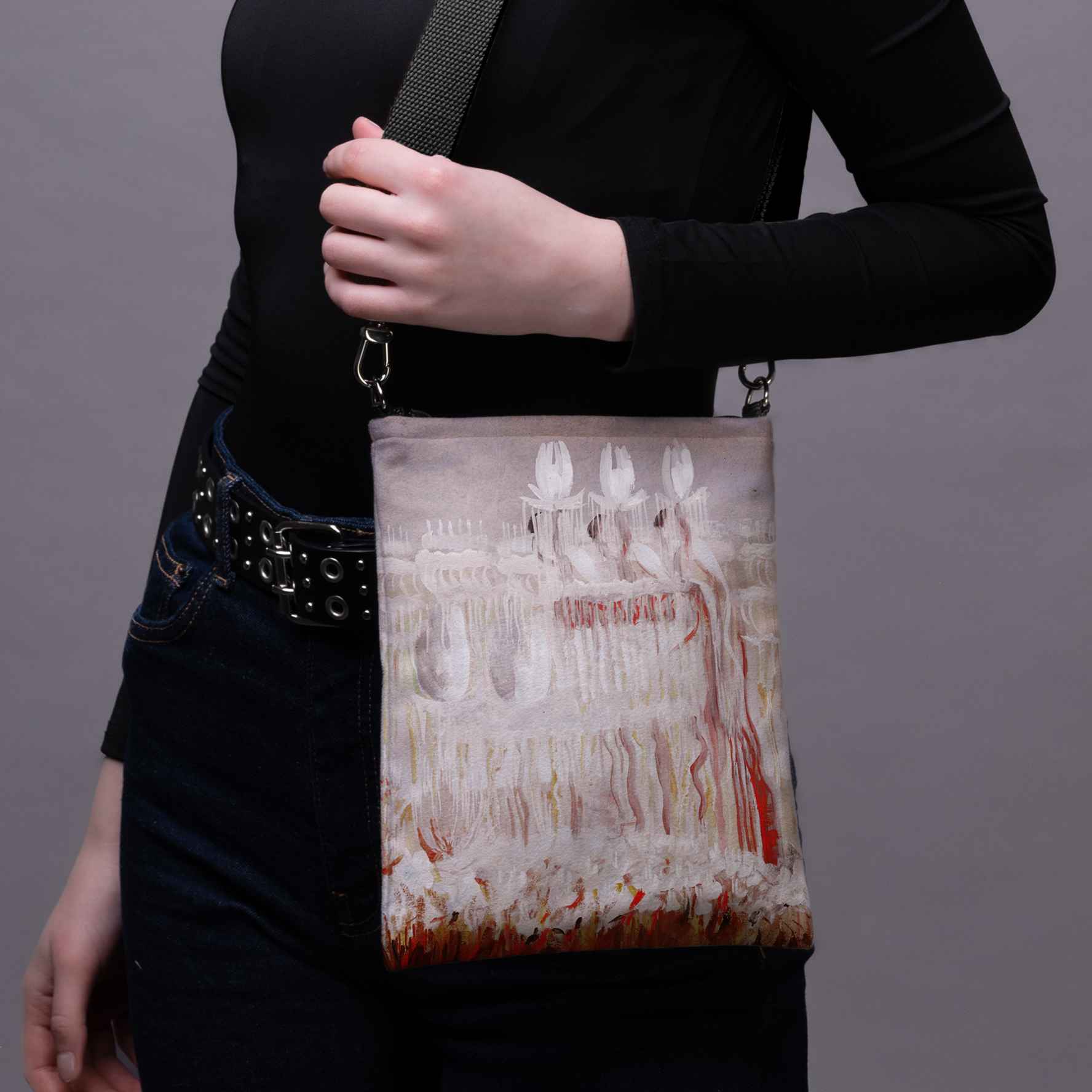 Shoulder bag M. K. Čiurlionis "Creation of the World (VIII)"