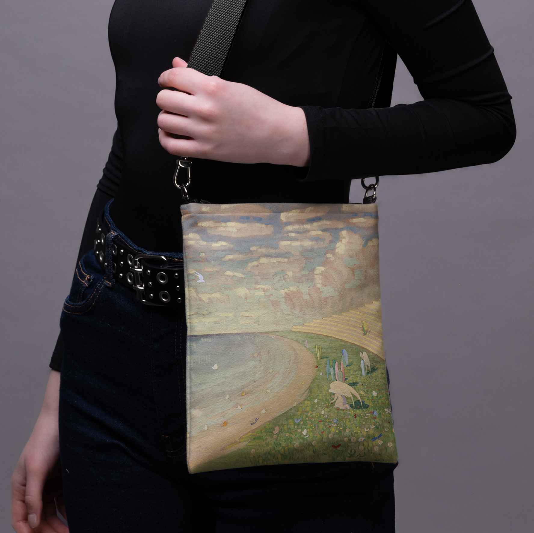 Rankinė per petį  M. K. Čiurlionis „Angelai"