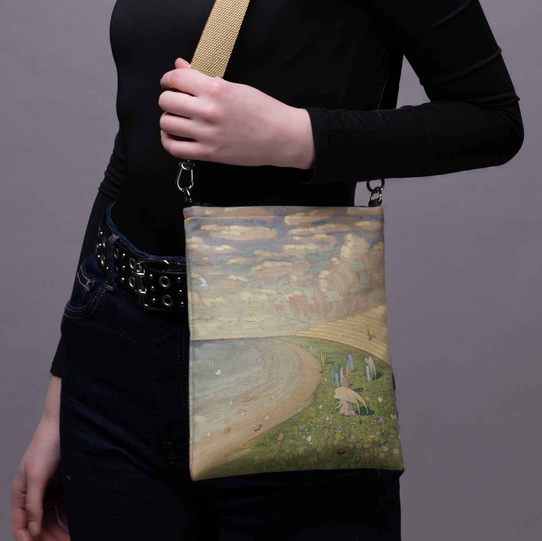 Shoulder bag M. K. Čiurlionis "Angels"