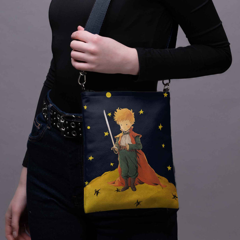 Rankinė per petį Antoine de Saint-Exupéry Mažasis princas „Lapė