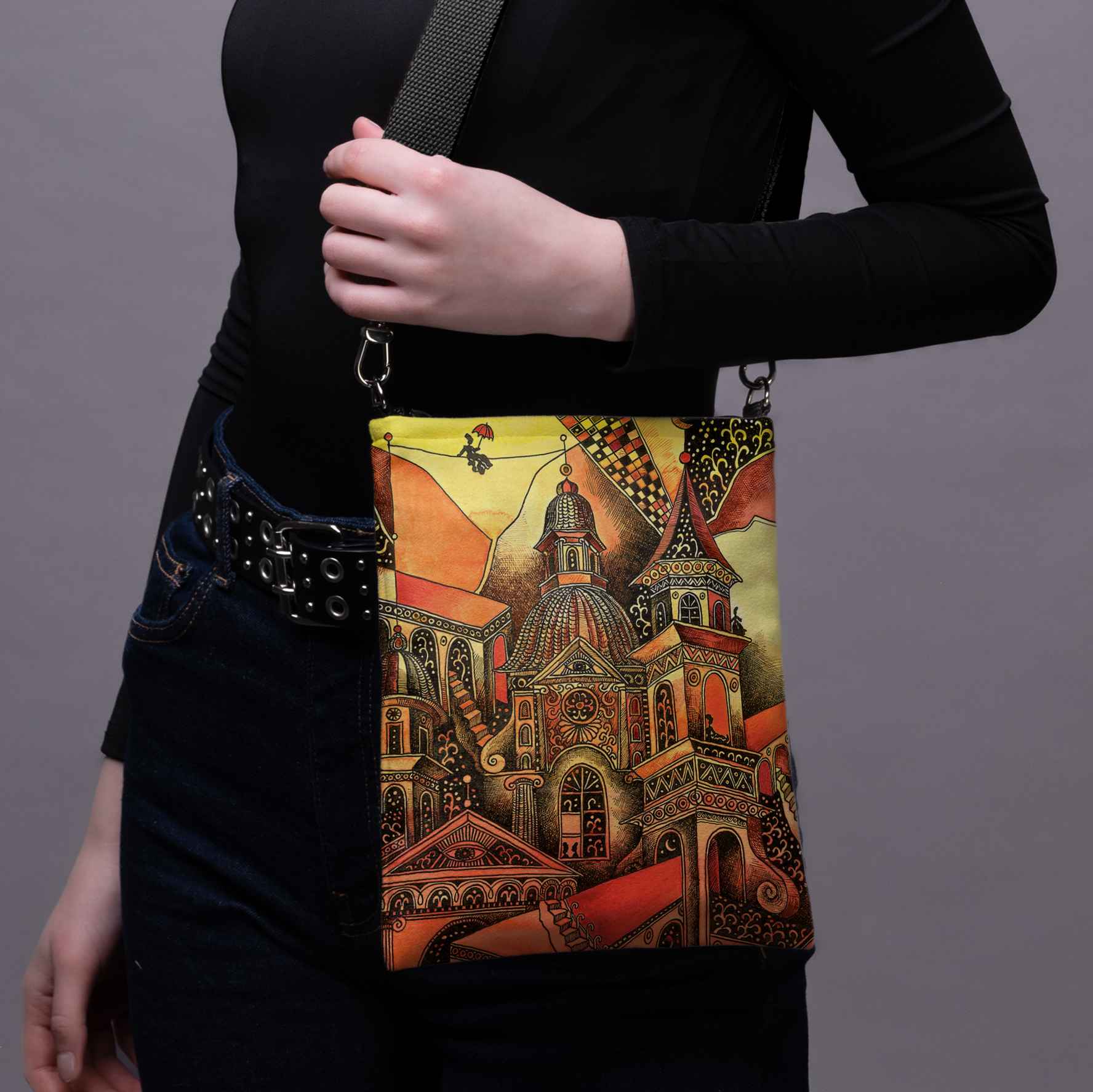 Shoulder bag Aušra Čapskytė "City of Lille"