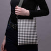 Classy Houndstooth Shoulder Bag