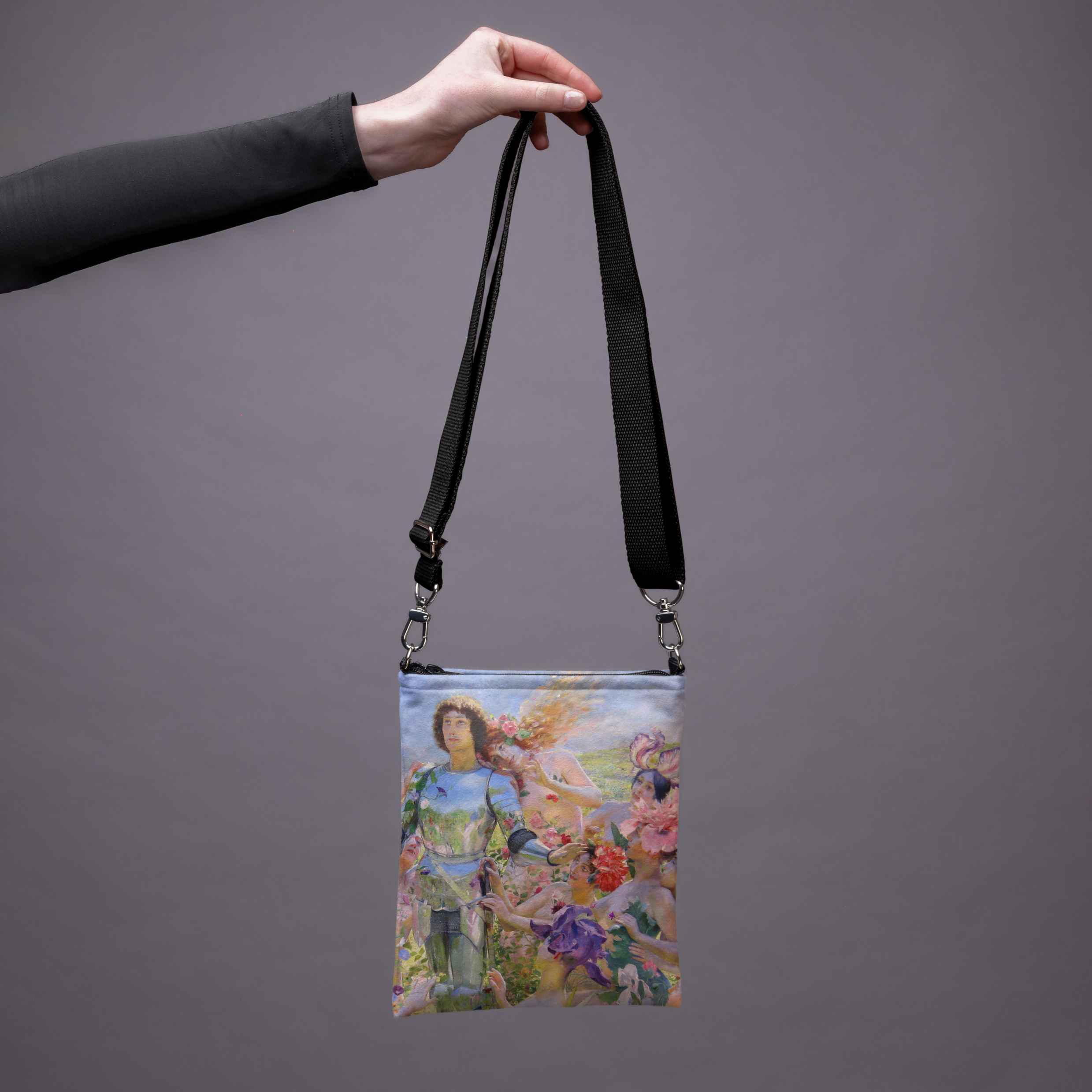 <tc>Shoulder bag <span style="background-color: rgb(247, 247, 247);">Georges Rochegrosse "Flower knight"</span></tc>