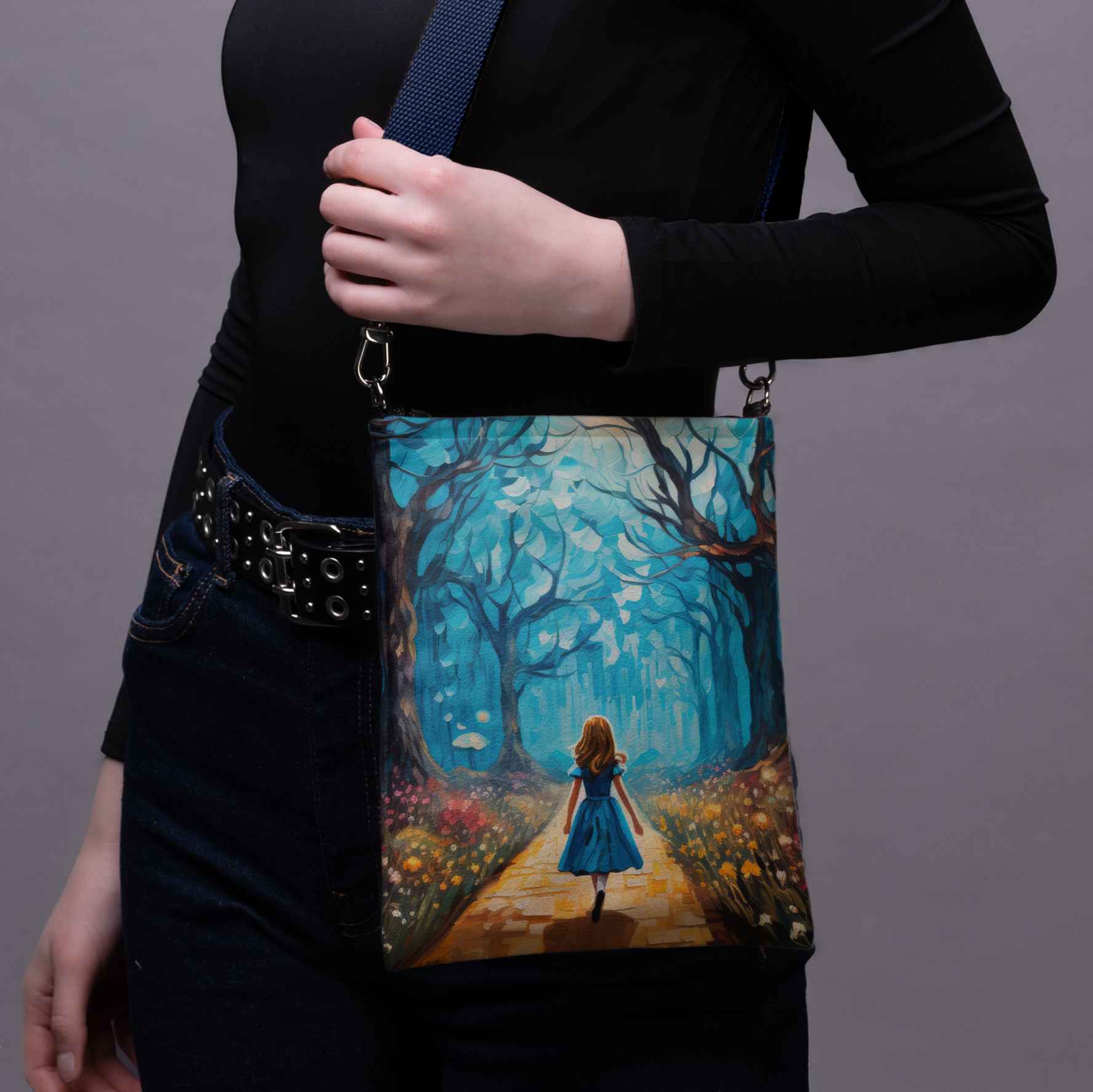 <tc>Shoulder bag Imagine "Alice's journey"</tc>