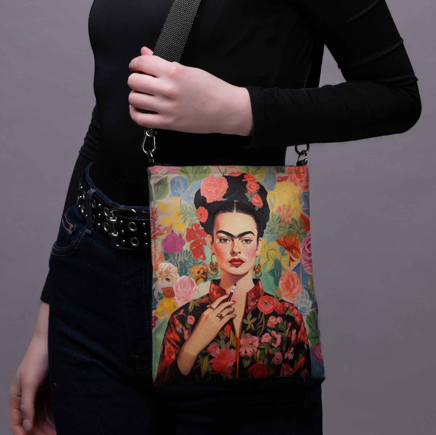 <tc>Shoulder bag Imagine "Frida in the flowers"</tc>