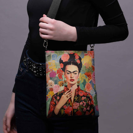 Rankinė per petį Imagine „Frida gėlėse