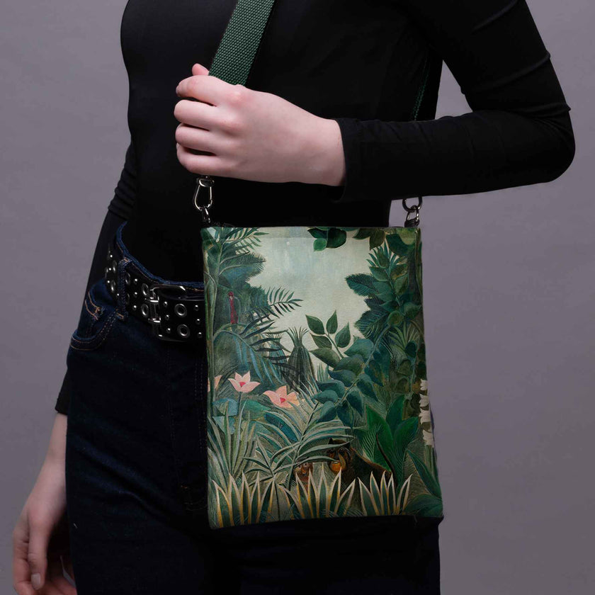 Rankinė per petį  Henri Rousseau „The Equatorial Jungle