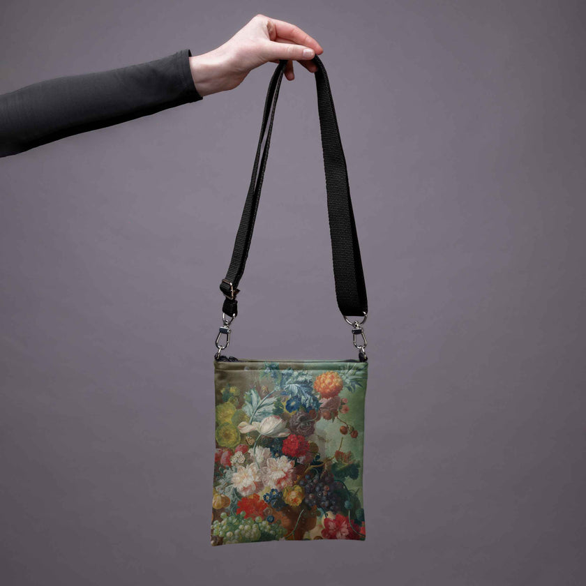 Rankinė per petį Jan van Os „Fruit and Flowers in a Terracotta Vase