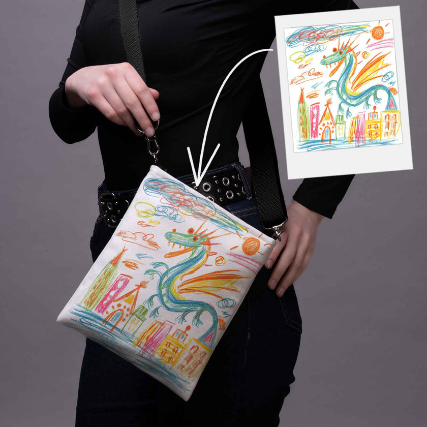 Rankinė per petį  su jūsų nuotrauka