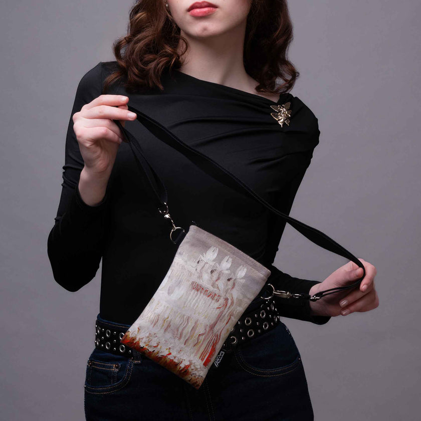 Telefono rankinė M. K. Čiurlionis „Pasaulio sutvėrimas (VIII)