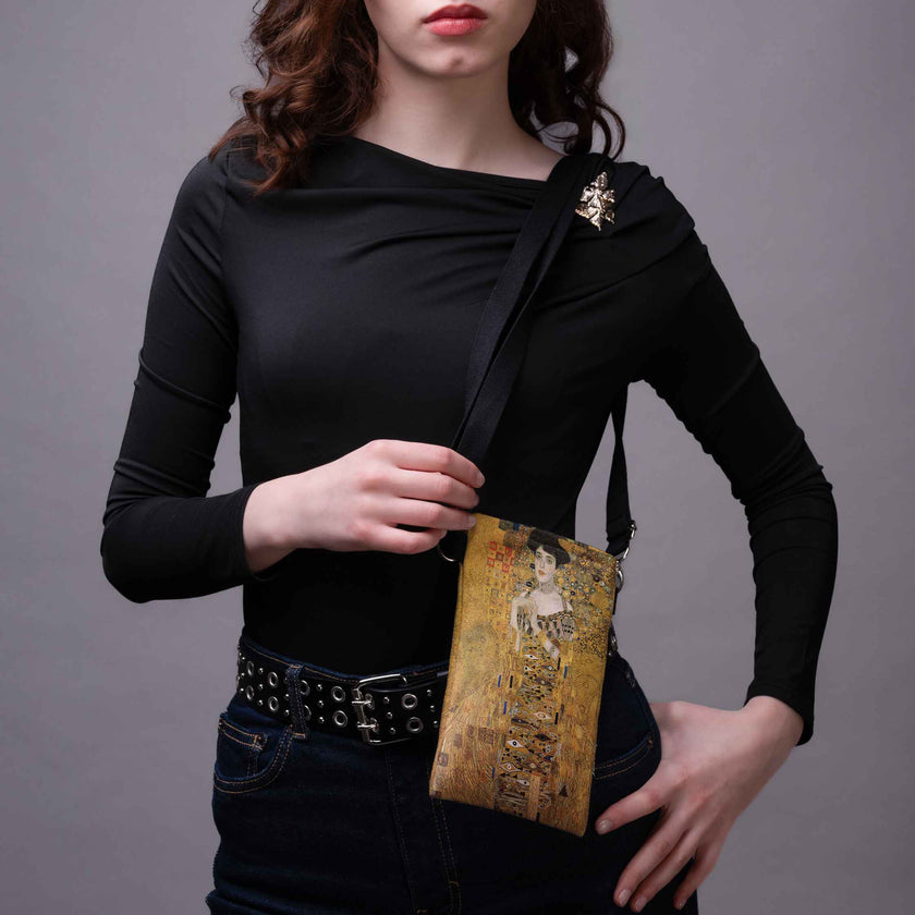 Telefono rankinė Gustav Klimt „Adele