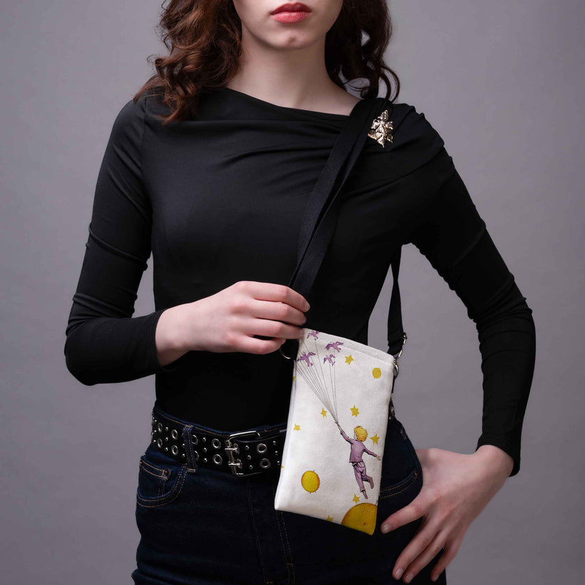 Telefono rankinė Antoine de Saint-Exupéry Mažasis princas „Paukščiai