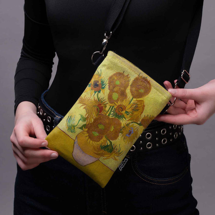 Telefono rankinė Vincent Van Gogh „Sunflowers