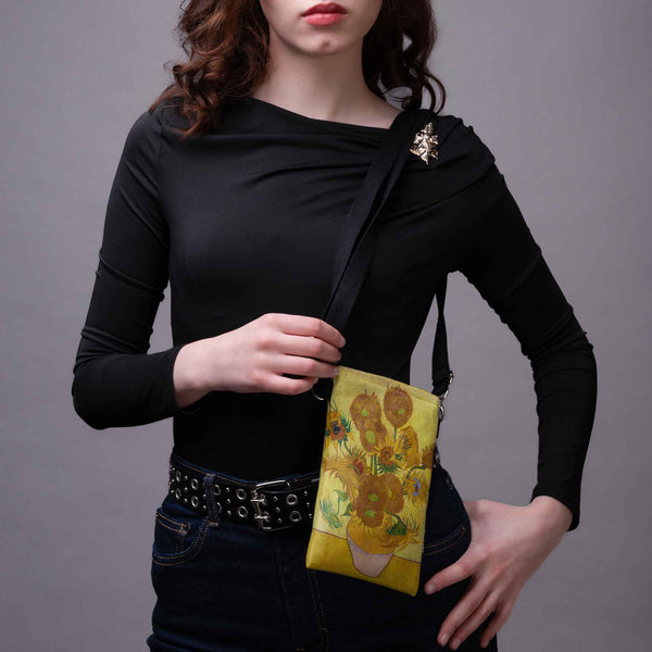 Phone bag Vincent Van Gogh "Sunflowers"