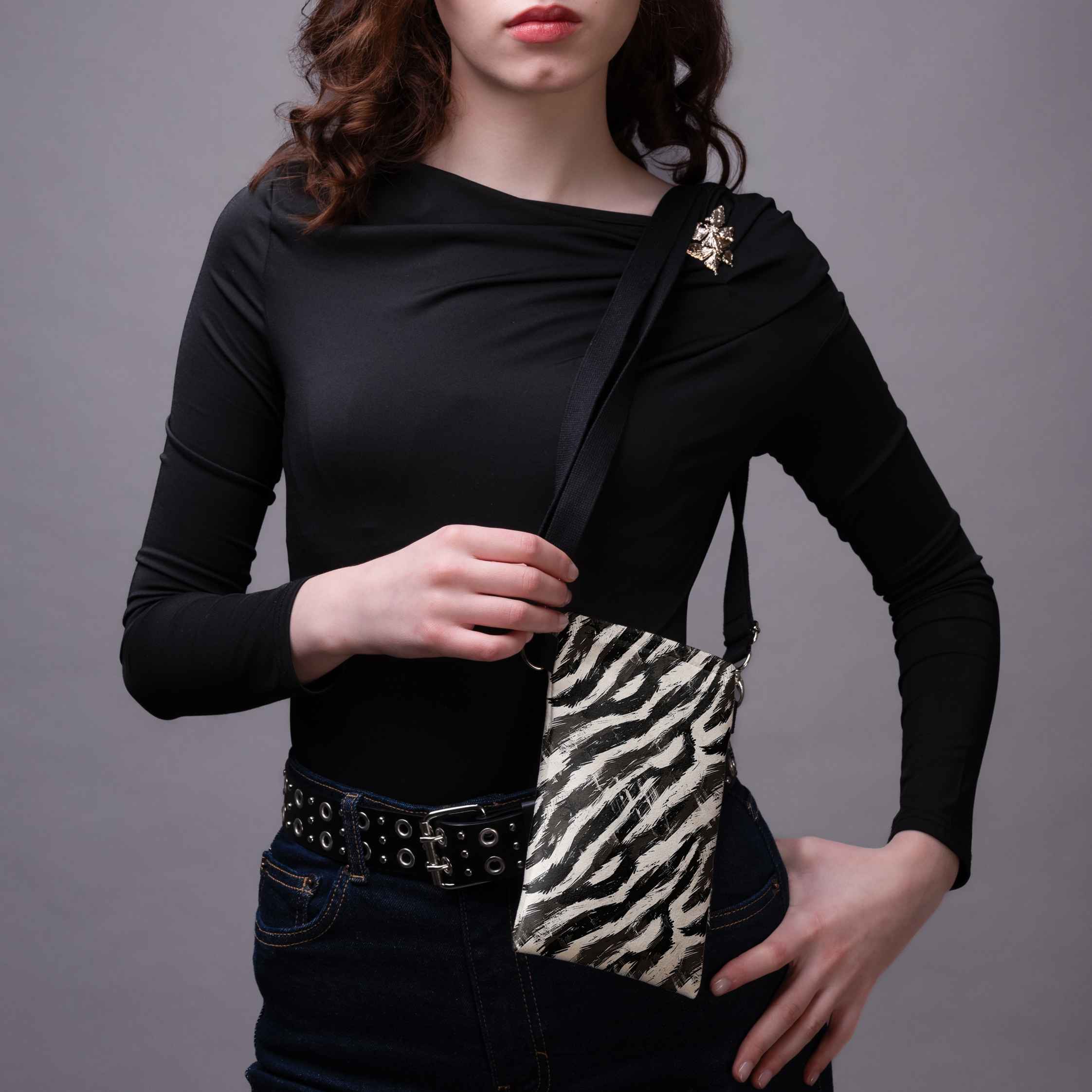 <tc>Phone bag Classy "Zebra"</tc>