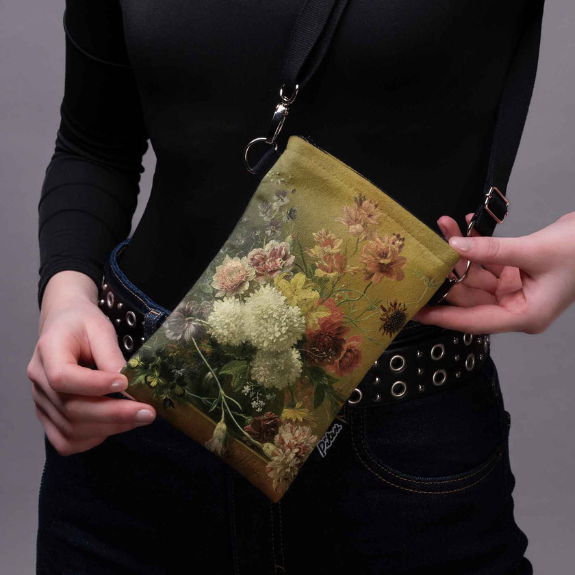 Telefono rankinė Gregorius van Os „Still Life with Flowers