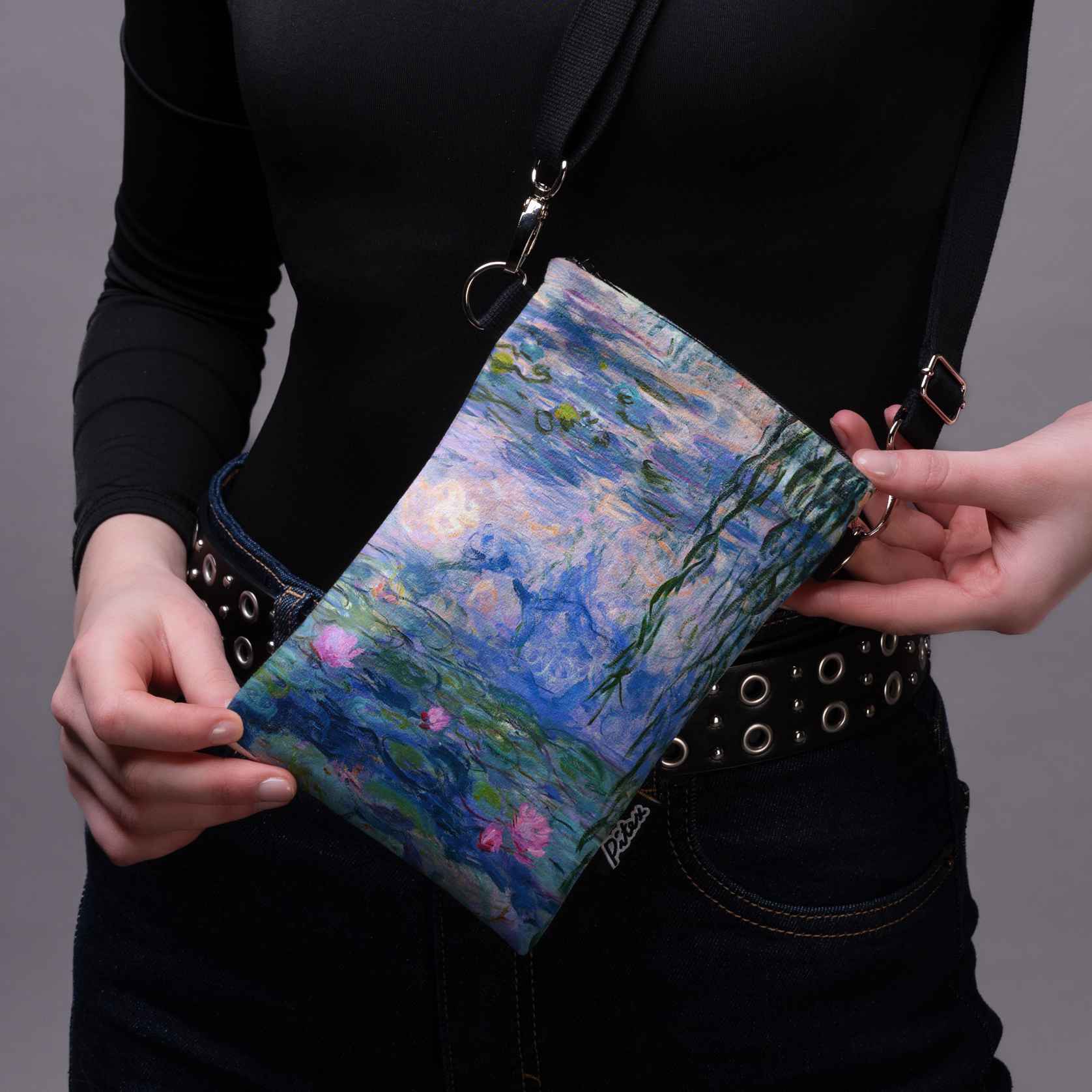 Telefono rankinė Claude Monet „Water Lilies