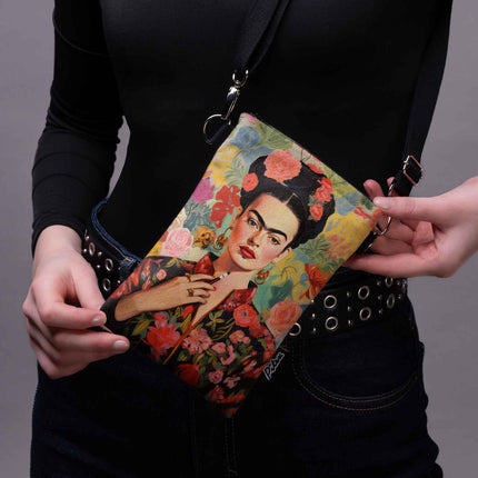 Telefono rankinė Imagine „Frida gėlėse